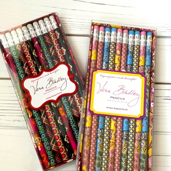 Vera Bradley Other - Vera Bradley pencils